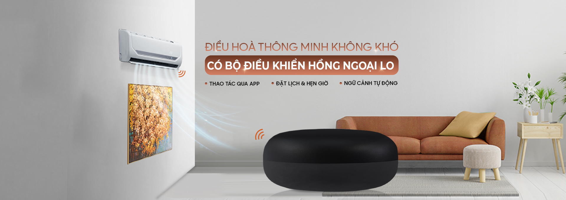 banner bộ điều khiển hồng ngoại